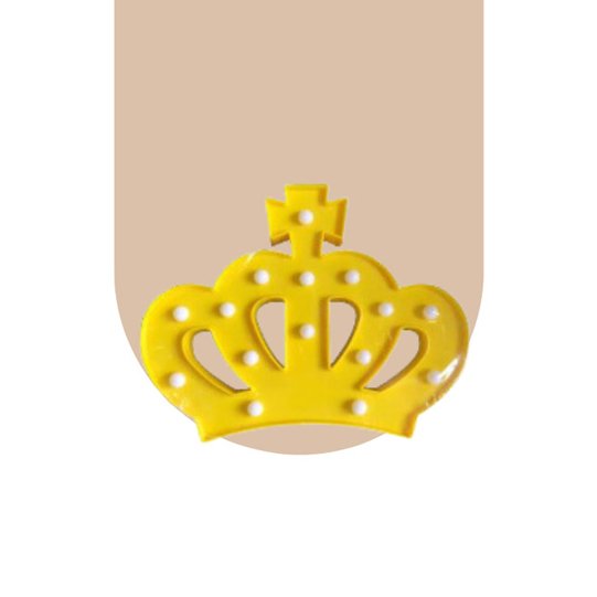  LED Crown - Gold